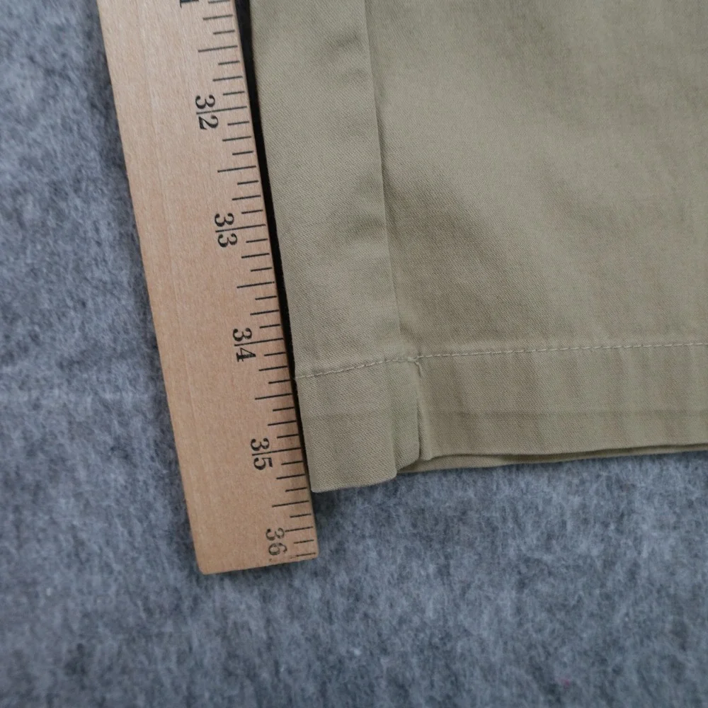 Lululemon Shirt Mens 32x35 Tall Tan Commission Classic Swift Cotton Chino Golf